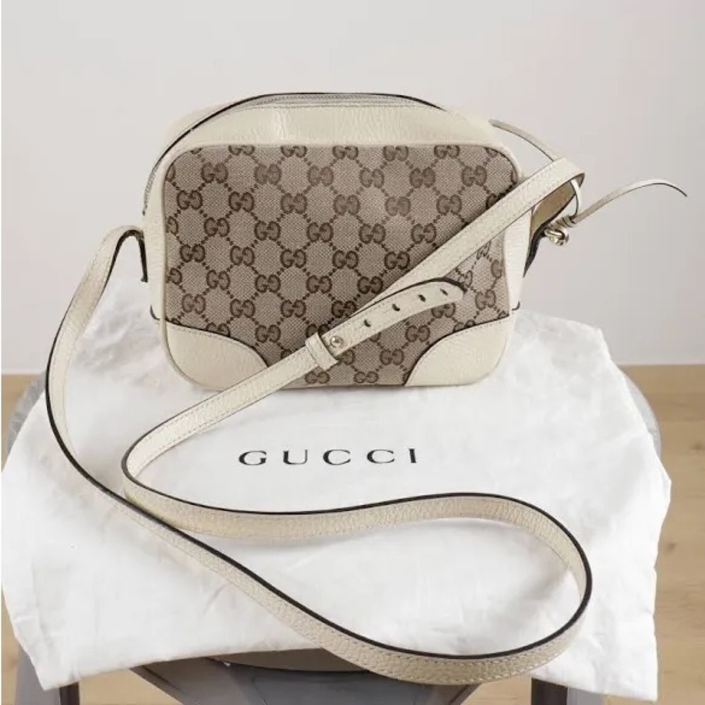 Gucci Beige and Cream Crossbody Bag